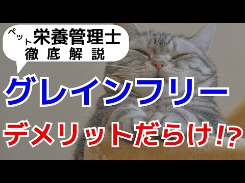 穀物不使用のキャットフード:量が重要です!
