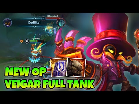 VEIGAR WILD RIFT BUILD FULL TANK IS BROKEN STILL ONE SHOT ENEMY