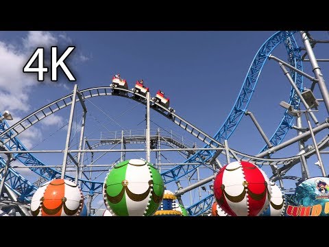 Off-ride footage of a Wild Waves train