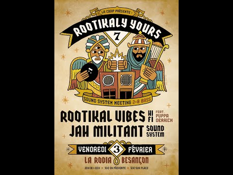 Rootikaly Yours #7 03/02/23 : Rootikal Vibes plays Steppin Forward/Queen Omega