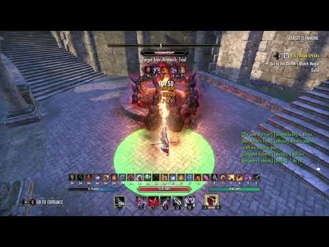 Breton Magicka Nightblade 83.5k dps - Raid Dummy (Dragonhold)