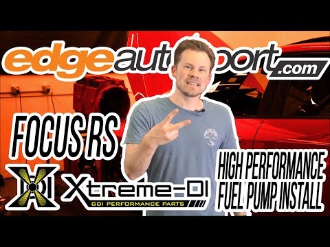 XTREME DI FUEL PUMP INSTALL | FOCUS RS | Edge Autosport