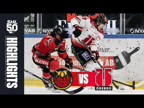Luleå vs Örebro | 15 jan 2026 | Highlights