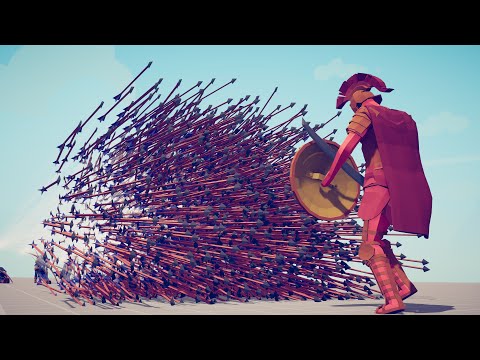 LEONIDAS vs EVERY GOD - Totally Accurate Battle Simulator TABS
