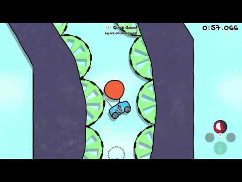 JellyCar Worlds 3 skull wr