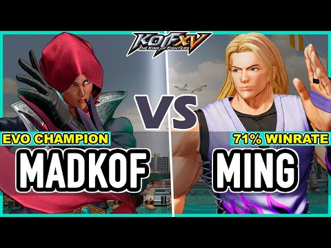 KOF XV ▰ Madkof (Ángel/Najd/Heidern) vs Ming (Andy/Yuri/Isla)