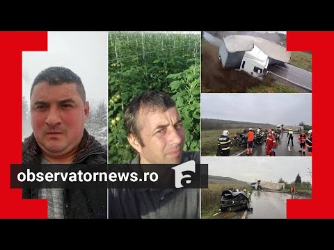 "Atât a fost de la Dumnezeu". Cine sunt cei doi bărbaţi care au murit în accidentul din Iaşi