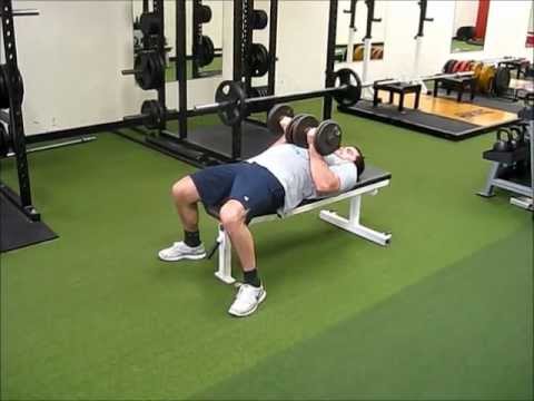 Reverse Grip Dumbbell Squeeze Press