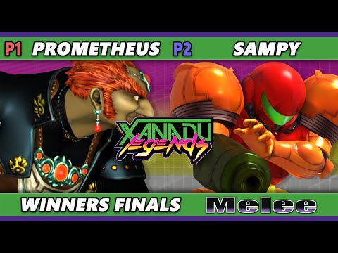 Xanadu Legends Winners Finals - Prometheus (Ganondorf) Vs. Sampy (Samus) Smash Melee - SSBM