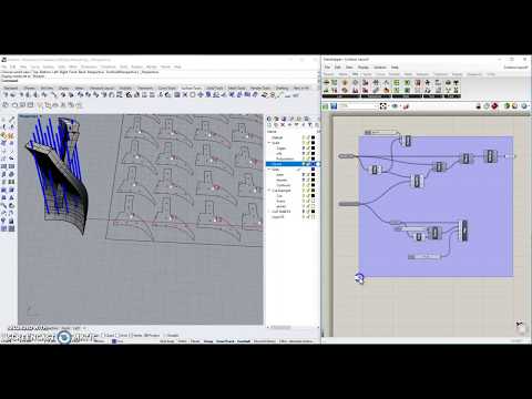 Layout Lasercut Sheets with Grasshopper