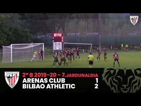 Imagen de portada del video ⚽️ Resumen I J7 2ªDiv B I Arenas Club 1-2 Bilbao Athletic 2 B Maila 7 J I Laburpena