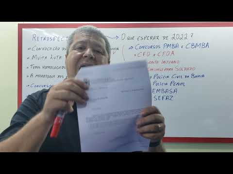 CONCURSO PM-BA / CBM-BA 2019 - RETROSPECTIVA 2021 e CONCURSOS NA BAHIA 2022 - PARTE 1