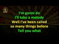 John Holt - I'll Take A Melody (Karaoke Version)