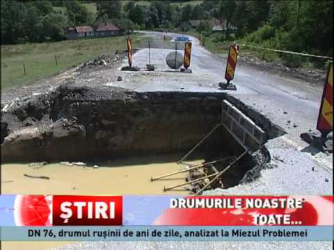 DN 76, drumul rușinii de ani de zile, analizat la Miezul Problemei