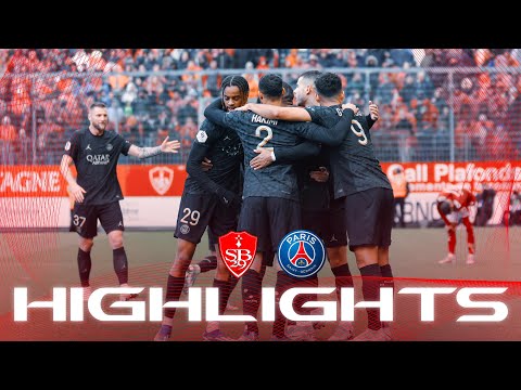 HIGHLIGHTS | Brest 2-3 PSG - ⚽️ ZAÏRE-EMERY & MBAPPÉ - #Ligue1