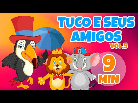 Tuco e seus Amigos Vol. 5 - Giramille 9 min | Desenho Animado Musical