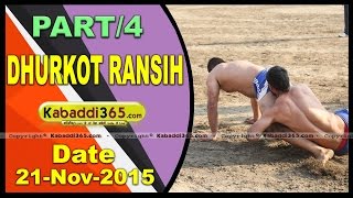 (1) Dhurkot Ransih ( Moga) Kabaddi Tournament 21 Nov 2015