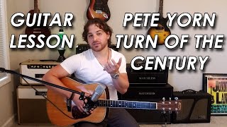 Pete Yorn - Turn Of The Century - Guitar Lesson