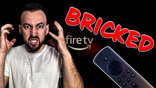 WARNING Firestick Update is Bricking devices - Must watch Now