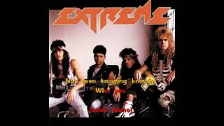 Extreme - Watching, Waiting {so shall it be karaoke}