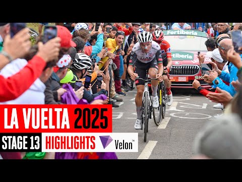 The HARDEST climb in pro cycling 🤯 La Vuelta a España 2025 Stage 13 Highlights