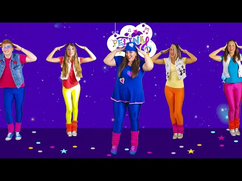 Cabeza, Hombros, Rodillas y Pies. Canciones infantiles y divertidas con las partes del cuerpo.