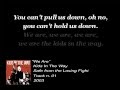 Kids In The Way - We Are (Lyrics) 