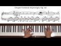 Chopin Fantaisie Impromptu Op. 66 Piano Tutorial Part 2