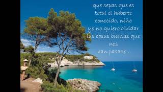 Malu-Donde quiera que estes- Letra