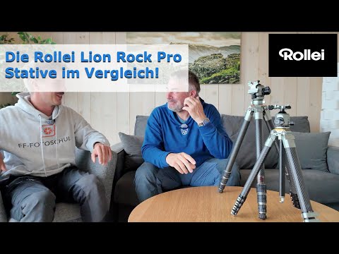 The Rollei Lion Rock Pro tripods in comparison!