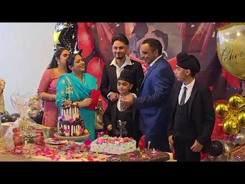 Cake cutting Sajan18