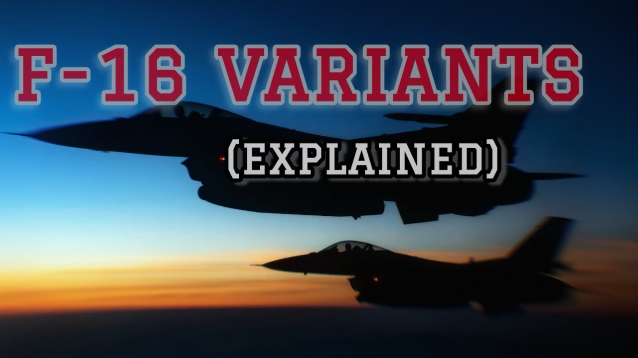 Every F-16 Variant Explained | Evolution of the Fighting Falcon