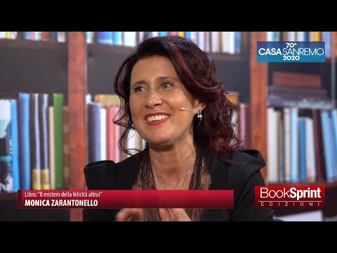 Monica Zarantonello da Casa Sanremo 2020 - BookSprint Edizioni