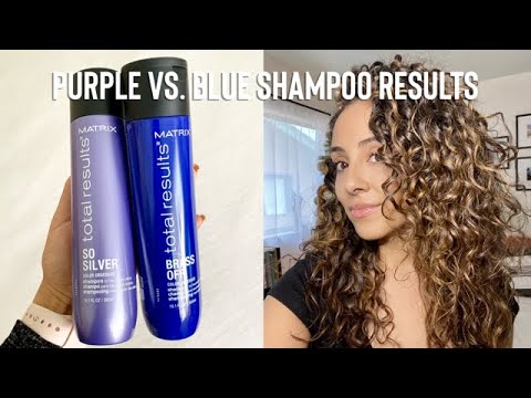 Purple vs. Blue Shampoo Results | Matrix Total Results...