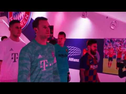 PES 2020 Bayern Munich Vs Barcelona 1-0 Gameplay [1080p HD PS4 PRO]