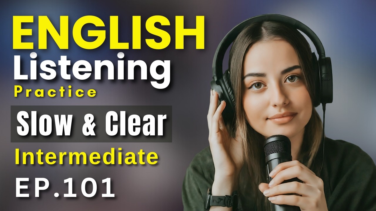 Intermediate English Practice | Speak English Like a Native | Improve Your English Listening Skills