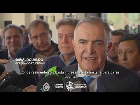 Inauguración de hostería Dique de Escaba 