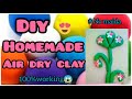 DIY HOMEMADE AIR DRY CLAY CLAY MAKING AT HOME MOUNI S DIY CORNER