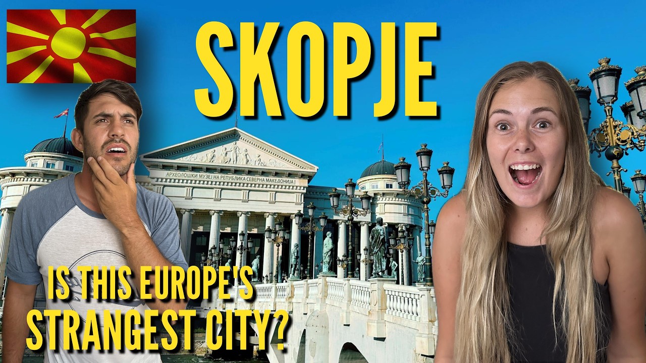 This City Makes ZERO Sense… Until You Go! (Skopje, North Macedonia)