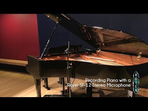 Recording Piano with a Royer SF-12 Stereo Ribbon Mic and 2 dBoosters, with Jeremy Gerard