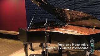 Video thumbnail for Recording Piano with a Royer SF-12 Stereo Ribbon Mic and 2 dBoosters, with Jeremy Gerard by Royer Labs