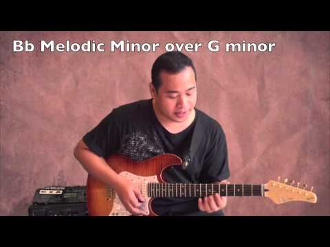 Ponch Satrio - Free Lesson Jazz Improvisation Tips on ii V i G Minor