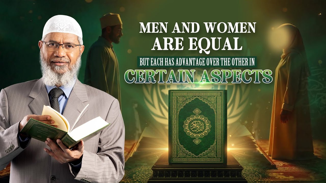 Men and Women are Equal but Each has Advantage over the other in Certain Aspects - Dr Zakir Naik