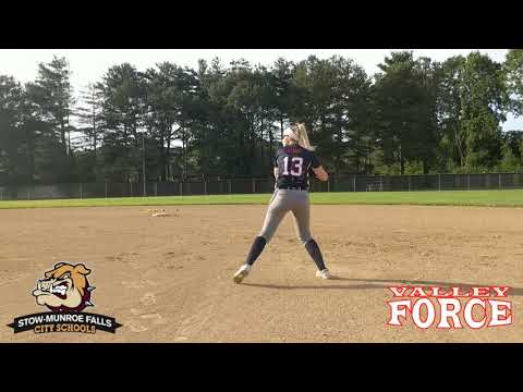 Jenna Stout Skills Video 2018 - 2nd Base - Stow-Monroe Falls HS/Valley Force Fastpitch