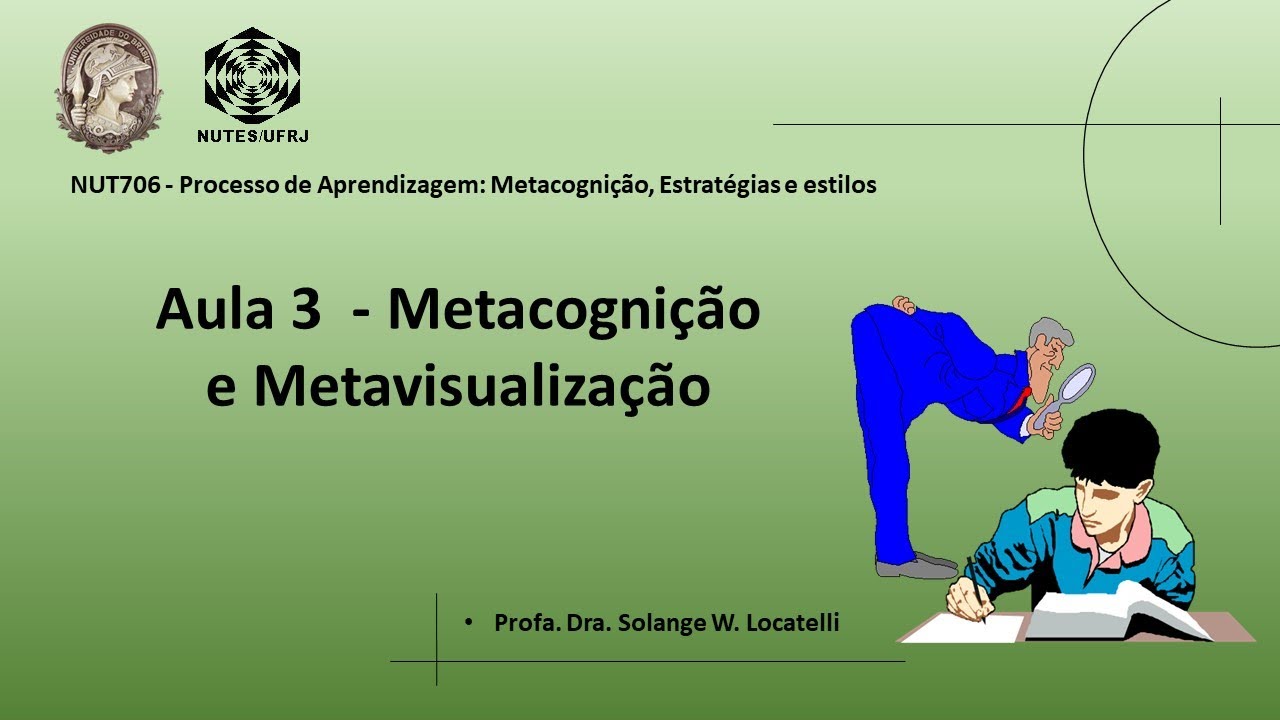 Aula 3  -  Metacognição e Metavisualização
