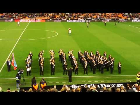 València CF - CD Leganés - UNIÓ MUSICAL MONTESA a Mestalla