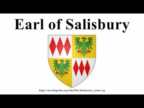 Earl of Salisbury