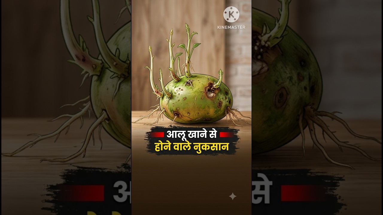 ⚠️ ज्यादा आलू खाना पड़ सकता है भारी! 😱#facts #shorts #youtubeviedo