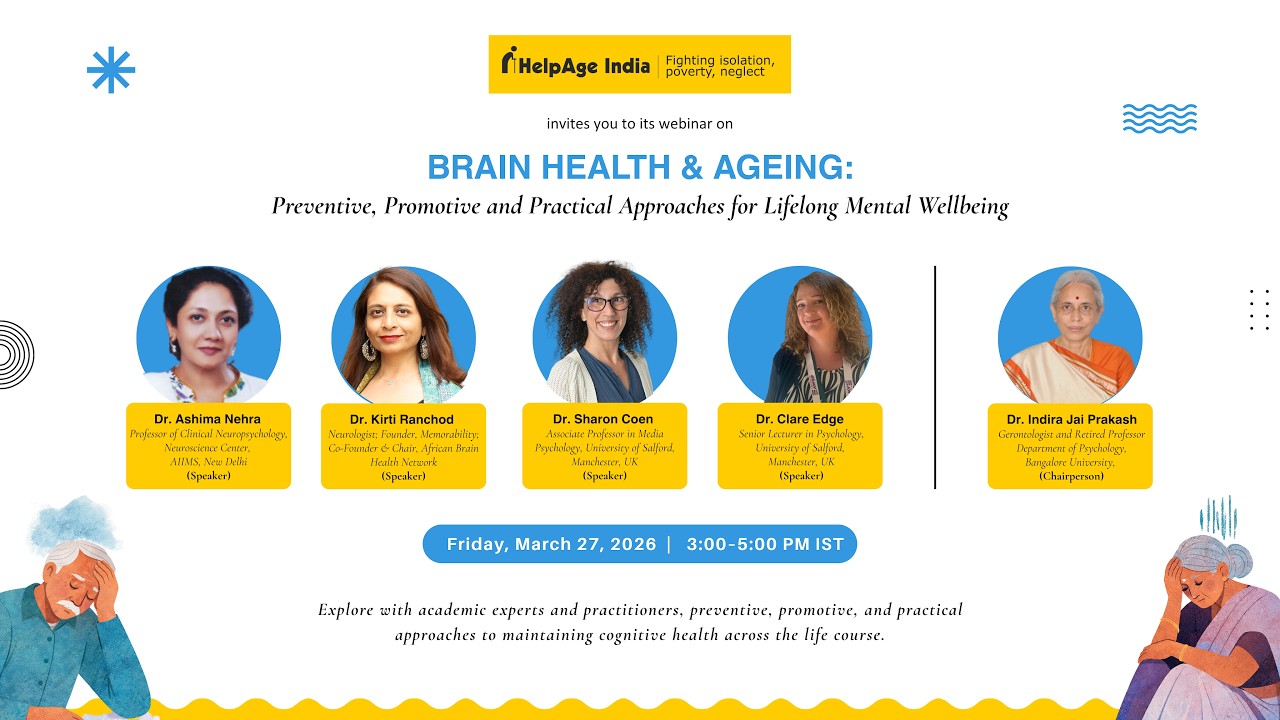 Webinar On  Preventive, Promotive and Practical Approaches for Lifelong Mental Wellbeing