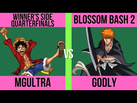 MGUltra (Luffy) vs. Godly (Ichigo) - SSF2 Winner's Quarters - Blossom Bash 2